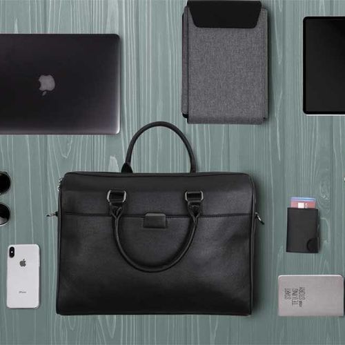Santhome - Kavarna Messenger Bag - Black
