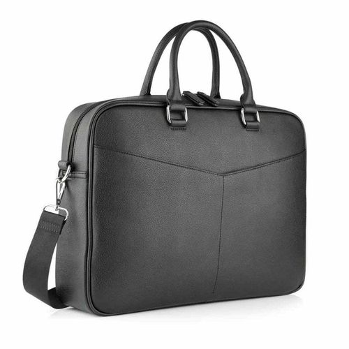 Santhome - Tranas Elegant Pu Laptop Bag - 15.6 Inch - Black