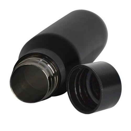 Hunfeld - Change Collection Ss Double Wall Water Bottle - Black