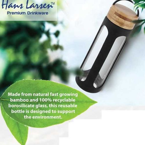 Megara - Hans Larsen Borosilicate 550 Ml Glass Bottle