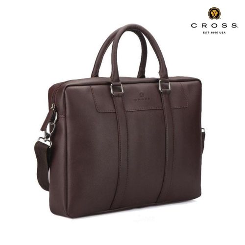 Cross Francisco Office Laptop Briefcase - Brown