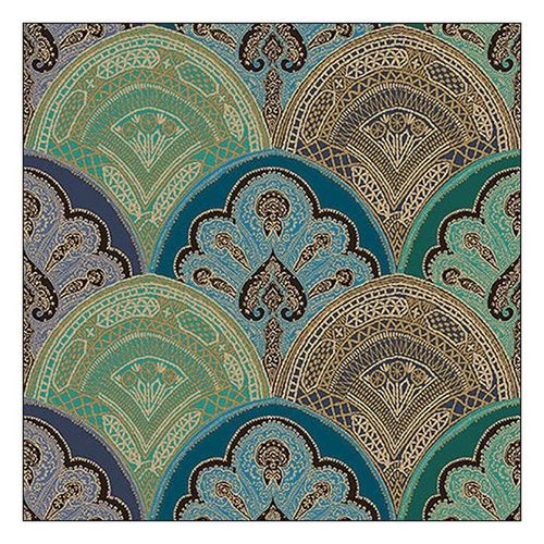 Ambiente Large Mira Petrol Napkins
