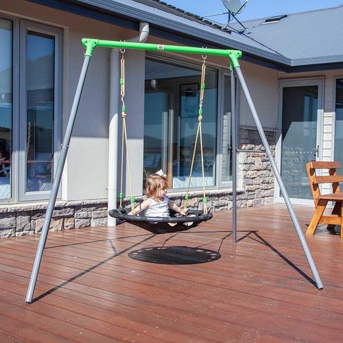 Fennic Fox Nest Metal Swing Set