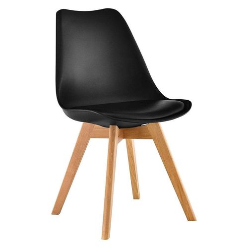 Eames Dining Chair Plastic Chair-Black