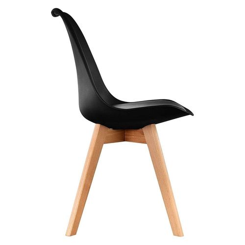 Eames Dining Chair Plastic Chair-Black