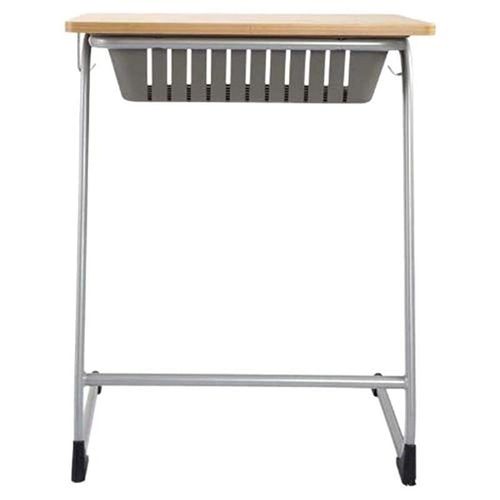 Melamine Galaxy 501lsc Metal Frame Desk - Studying Desk Reading - Writing Student Desk, Rectangle Shape - Beige