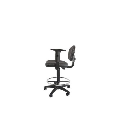 Sandra 1210Adk Task Chair Office Chair With Draft Kit and Double Wheel Rolling Castors, Task Chair Having Pp Back and Seat Frame (Grey)