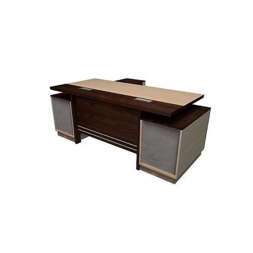 Samtida 193 Modern Executive Desk (Dark Walnut)