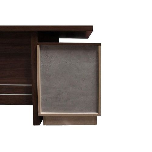 Samtida 193 Modern Executive Desk (Dark Walnut)