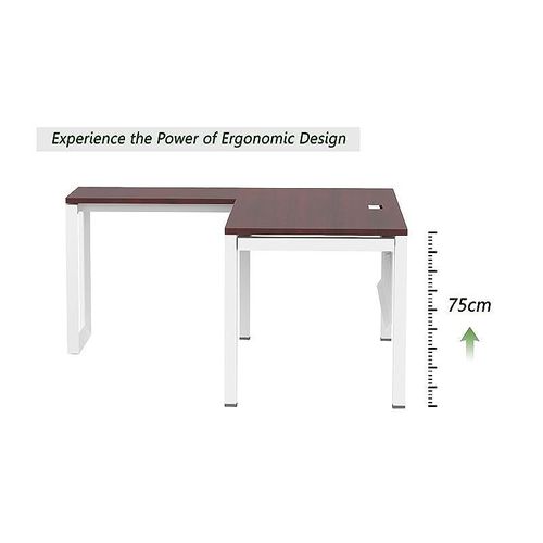 Figura 72-14L Modern Workstation Without Drawer (140cm, Apple Cherry)