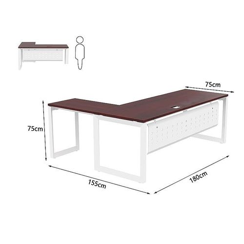 Vorm 136-18L Apple Cherry Modern Workstation