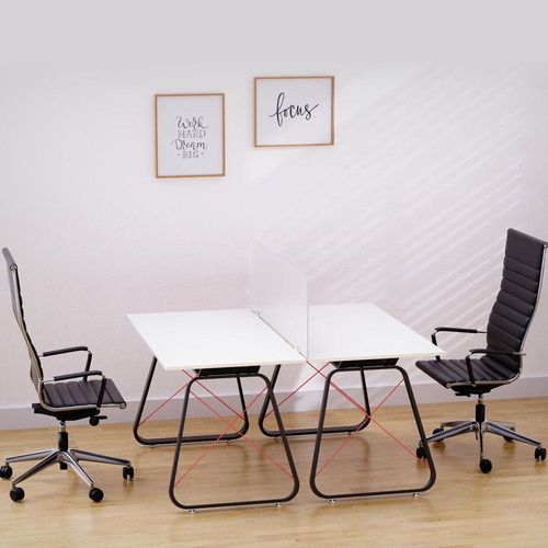 Home Office Computer Desk (146cm All Black Gaming Table)