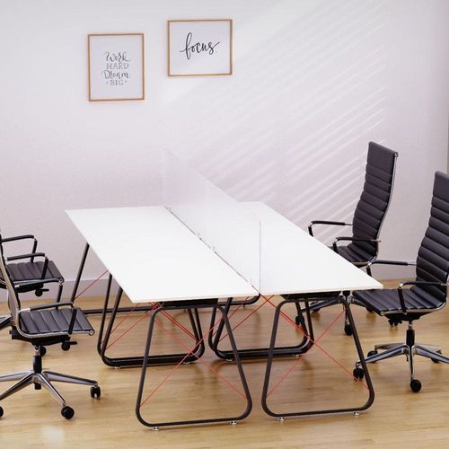 Home Office Computer Desk (146cm All Black Gaming Table)