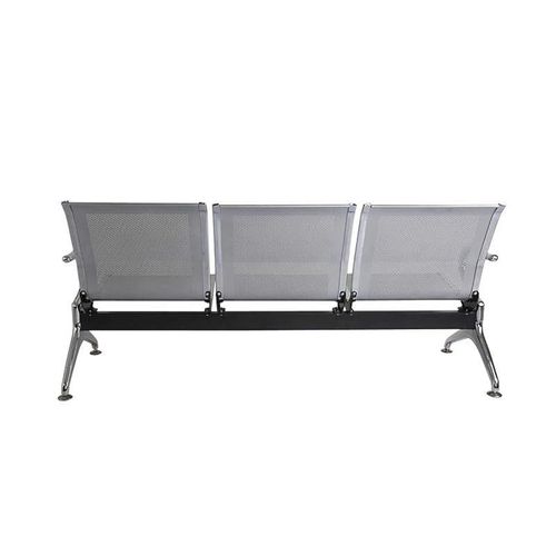 Cosmos Metal Bench With Cushion Contemporary and Spacious Bench - Electroplated Metal Built - 2 Seater (3 Seater, Metal Bench Without Cushion) (Metal Bench Without Cushion, 3 Seater)