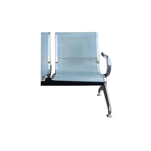 Cosmos 4 Seater Metal Bench Without Cushion Contemporary and Spacious Bench
