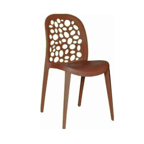 Decoration Dining Chairs Plastic Stacking Modern Molded Side Chair Indoor Outdoor Modern Molded Kitchen and Dining Room Chair