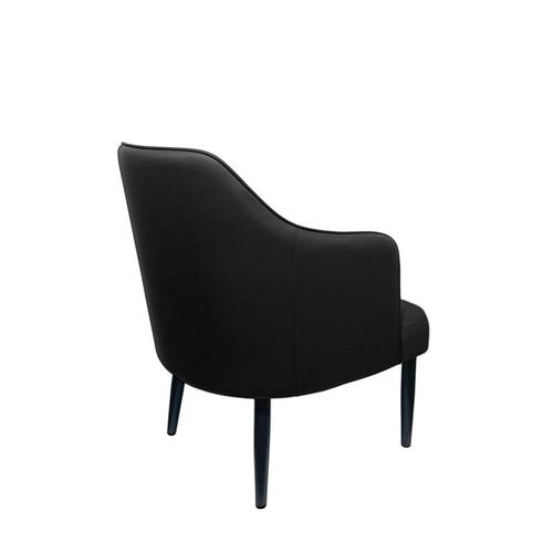 Maple Home Leather Accent Arm Dining Chair Wide Back With Metal Legs Kitchen Living Room Furniture