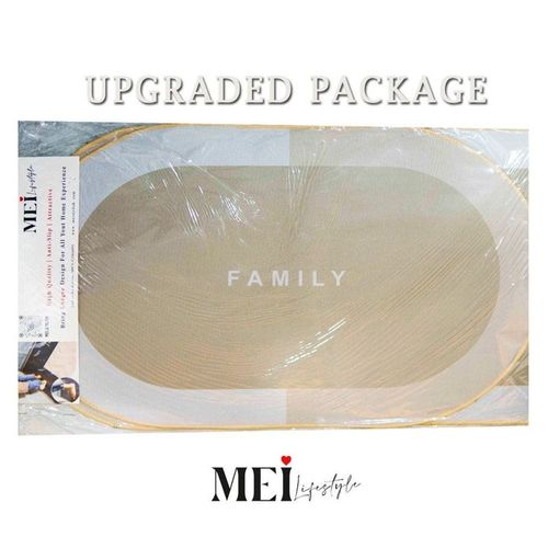 2 PCS Set Large Kitchen Mats With Thick Non Slip Bottom For Kitchen Floor With Beautiful Design (50-80CM And 50-160CM)