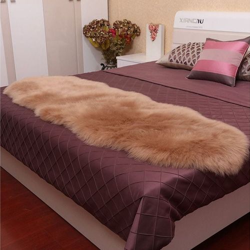 Super Soft Rabbit Fur Living Room Carpet Can Be Use As Area Rug Also With Anti Slip Bottom (Size 60-150CM)