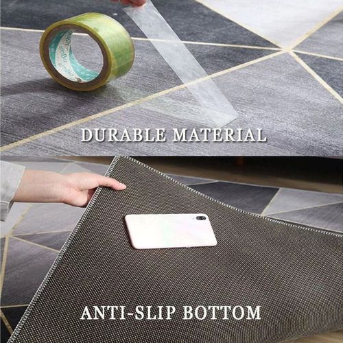 Non Slip Modern Area Rug Floor Carpet Made With High Quality Polyester With Light Luxury Material For Indoor Living Room Dining Room Bedroom With Beautiful Print (Size 100-160CM)