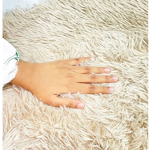 Extra Soft Tie Dyed Living Room Faux Fur Fluffy Carpet With Antislip Bottom (Size 120-160CM)