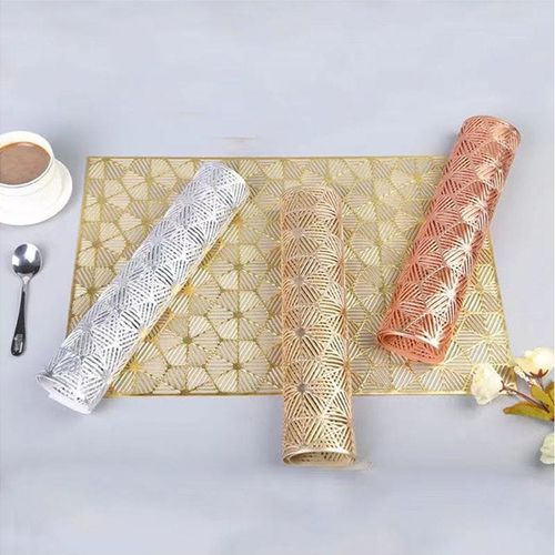 4-Piece Fancy Table Mats Multicolour