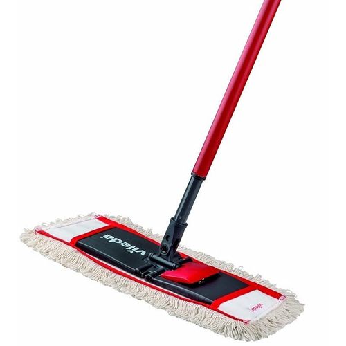 Vileda Active Max Classic Flat Floor Mop, Microfibre, trapezoidal shape