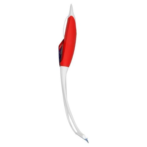 Vileda Window Squeegee, Flexible, Non-Slip Grip, Ergonomic Handle, White &amp; Red, 3.6 x 24 x 26.7 cm 151150