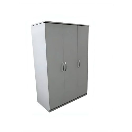3 Door White Cupboard For Good Storage