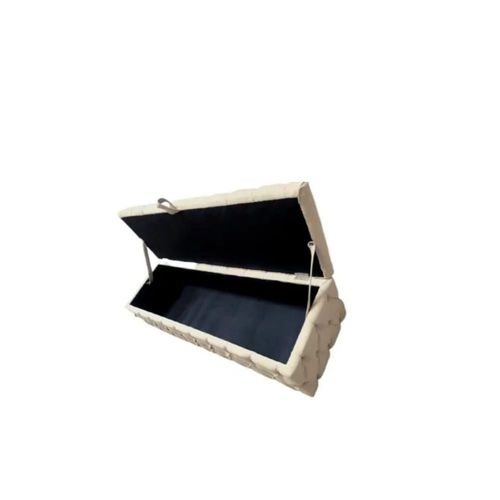 Tufted Design storage Sitting Bench