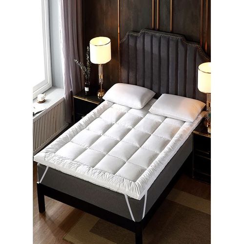 Mattress Topper Elastic Corner Straps 10cm Height 200x200cm
