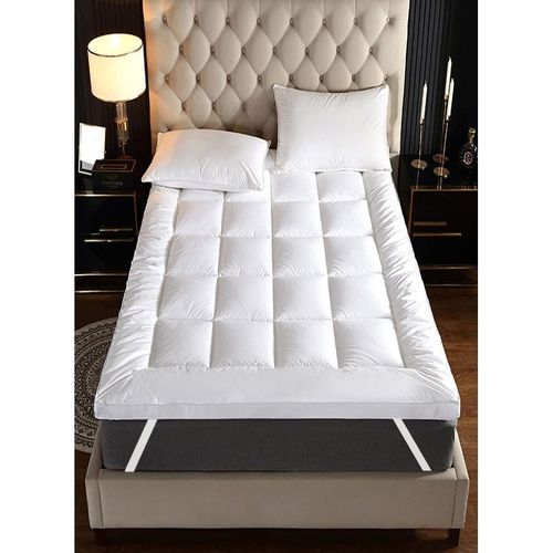 Mattress Topper Microfiber Quilted 10cm Thickness 200x200cm