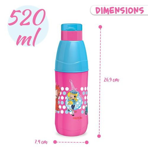 Milton Kool Style Water Bottle, 520ml, Pink