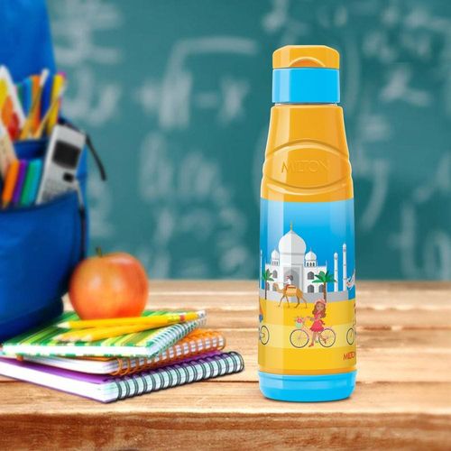 Milton Kool Fun Water Bottle, 515ml, Yellow