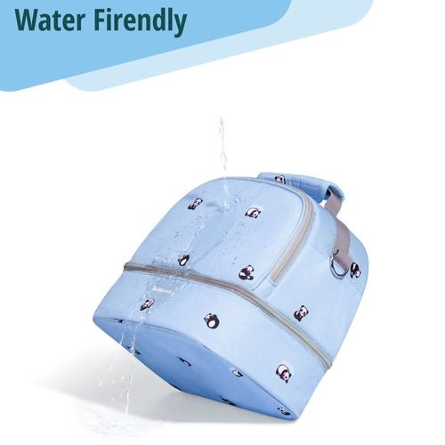 Sunveno Love Little Me Insulated Bottle/Lunch Bag -Blue