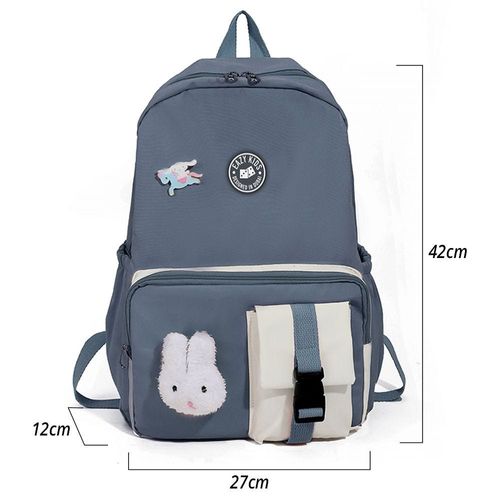 Eazy Kids Vogue School Bag-Blue
