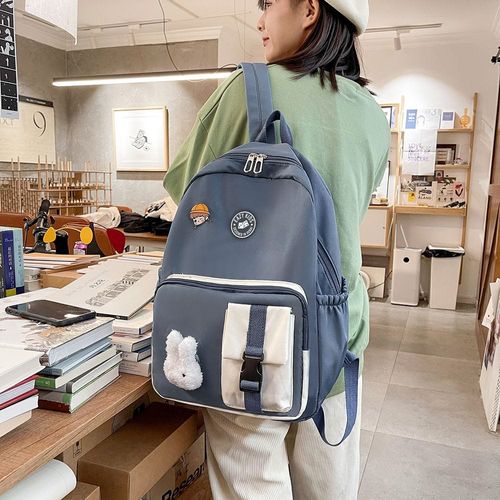 Eazy Kids Vogue School Bag-Blue