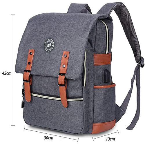 Eazy Kids School Bag-Grey