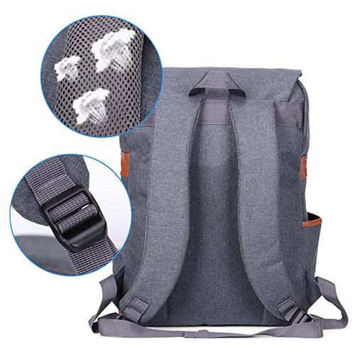 Eazy Kids School Bag-Grey
