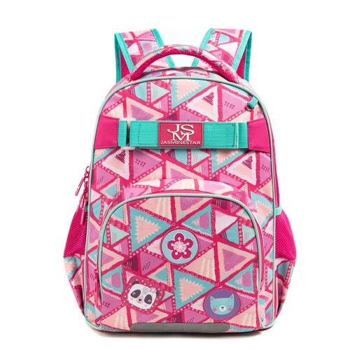 Eazy Kids-18" School Bag Lunch Bag Pencil Case Set of 3 Panda - Pink
