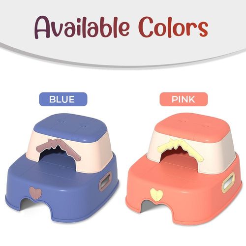 Eazy Kids 2-In-1 Step Stool-Pink