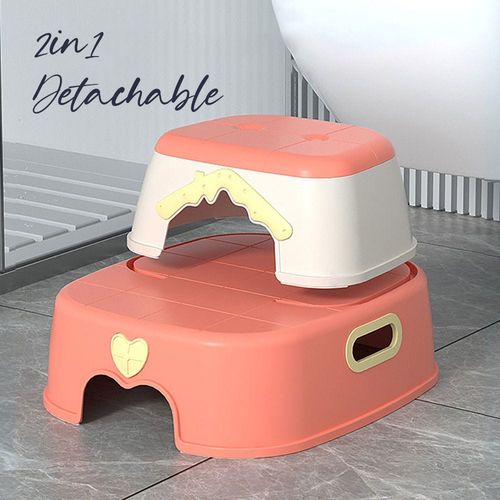 Eazy Kids 2-In-1 Step Stool-Pink