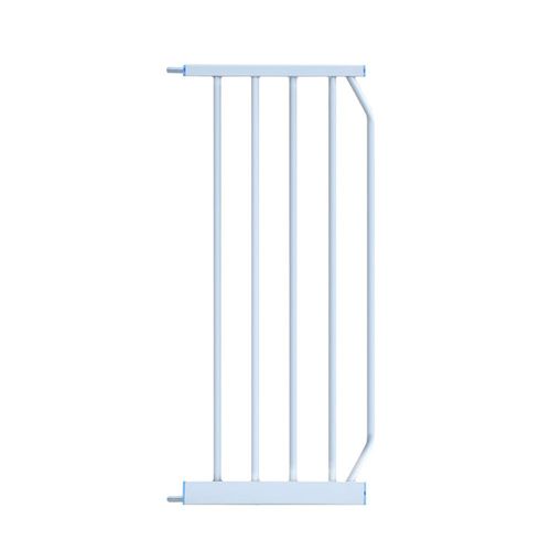 Baby Safe - Metal Safety Gate W/T 30 Cm + 45 Cm Extension - White
