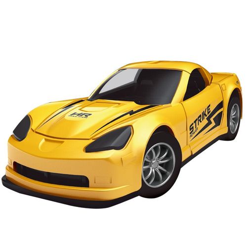 Little Story Slide Die Cast Toy Rapid Car - Multicolor