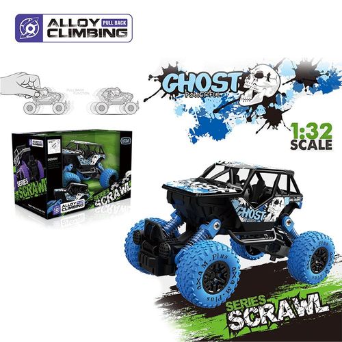 Little Story 1:32 Pull Back Graffiti Alloy Climbing Toy Car