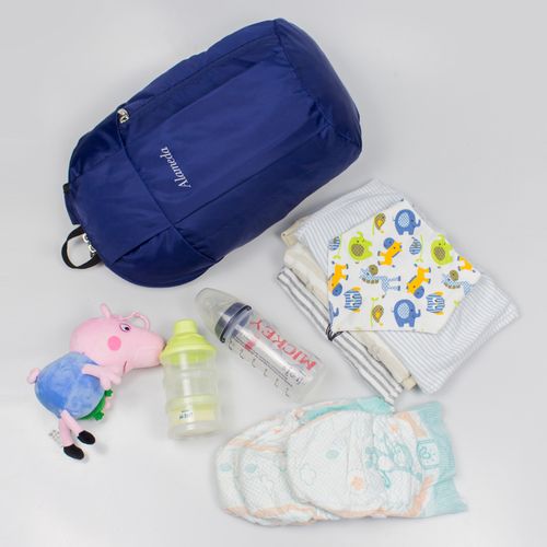 Alameda Travel Lite Diaper Bag - Navy Blue