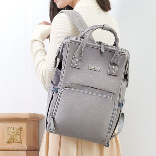 Sunveno Diaper Bag Corduroy - Grey