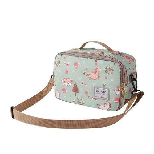 Sunveno Diaper Changing Clutch W/T Mat-Green Dream