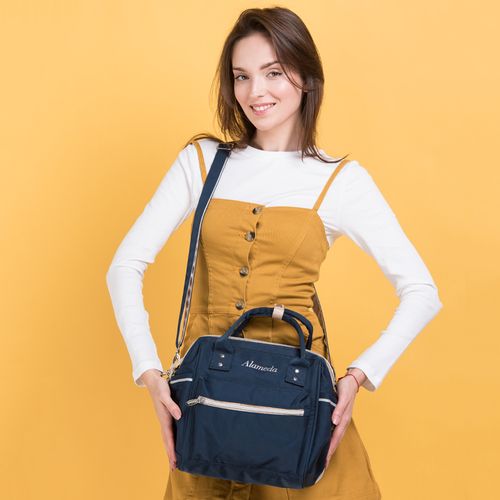 Alameda Ace Diaper Bag - Blue Beige