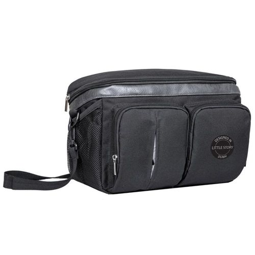 Little Story Stroller Organizer Travel Bag-Black
